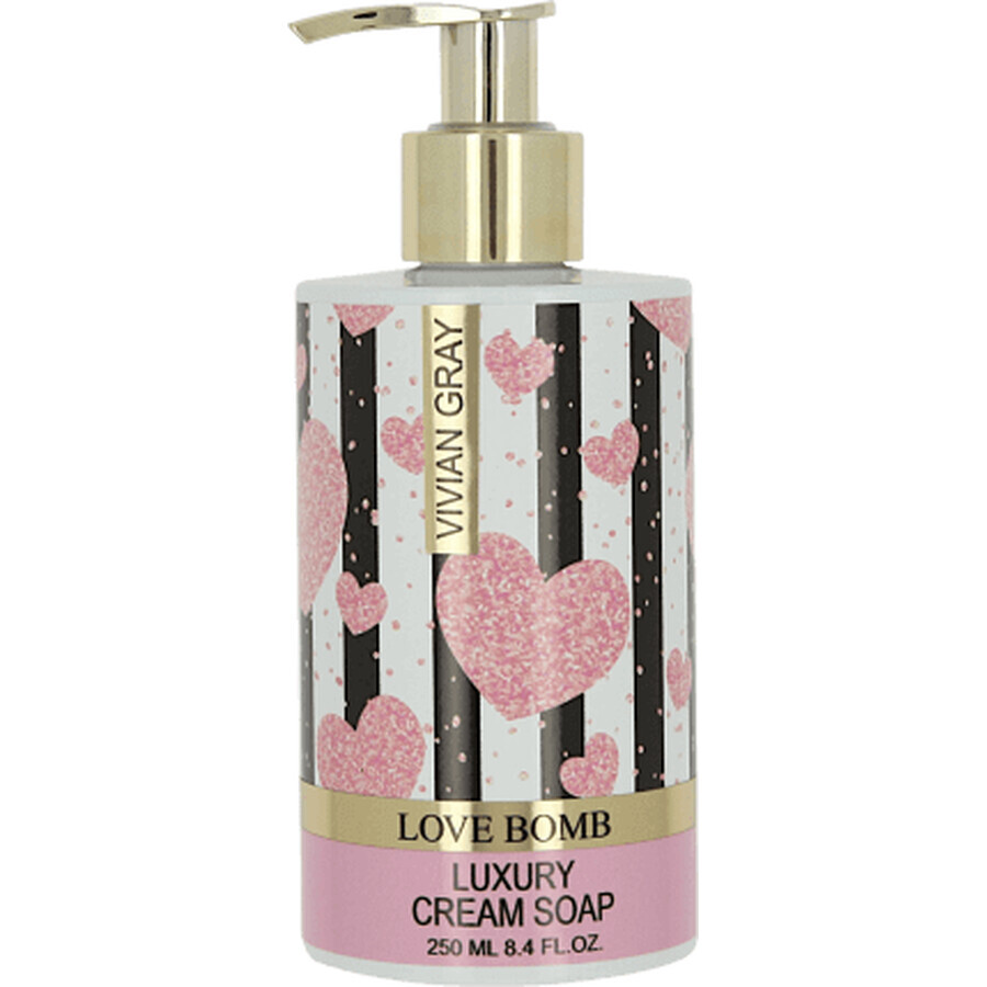 Vivian Gray Săpun lichid cremos LOVE BOMB, 250 ml