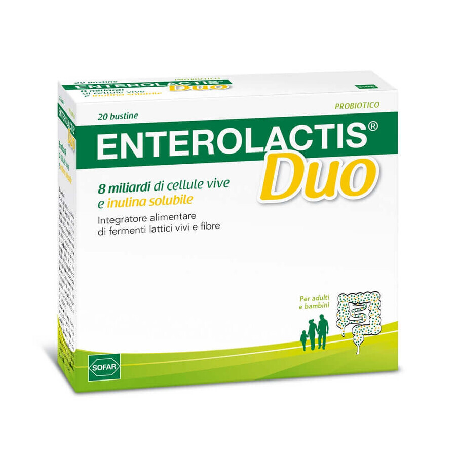 Enterolactis Duo, 4x20 sachets, Sofar