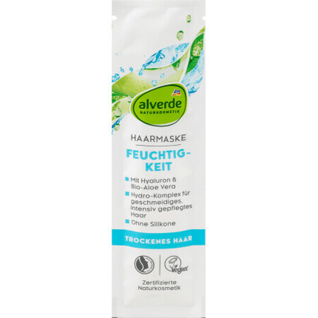 Alverde Naturkosmetik Feuchtigkeitsmaske für das Haar, 20 ml