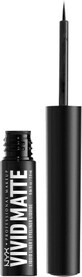 Nyx Professional MakeUp Vivid Matte tuș de ochi 1 black, 2 ml