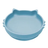 Kitty II silicone bowl, 6 months+, Aqua Blue, Appekids