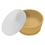 Silicone bowl with suction cup and lid, 6 months+, Honey, Appekids