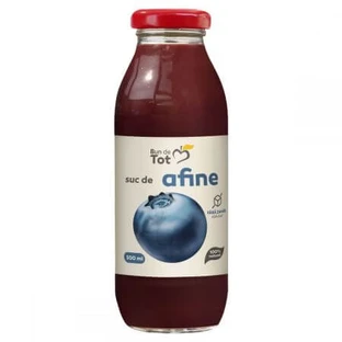 Natural sugar-free cranberry juice Bun de Tot, 300 ml, Dacia Plant
