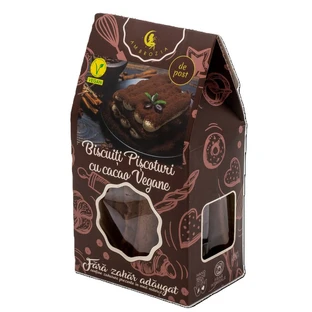 Pisco koekjes met veganistische cacao, 130 g, Hiper Ambrozia