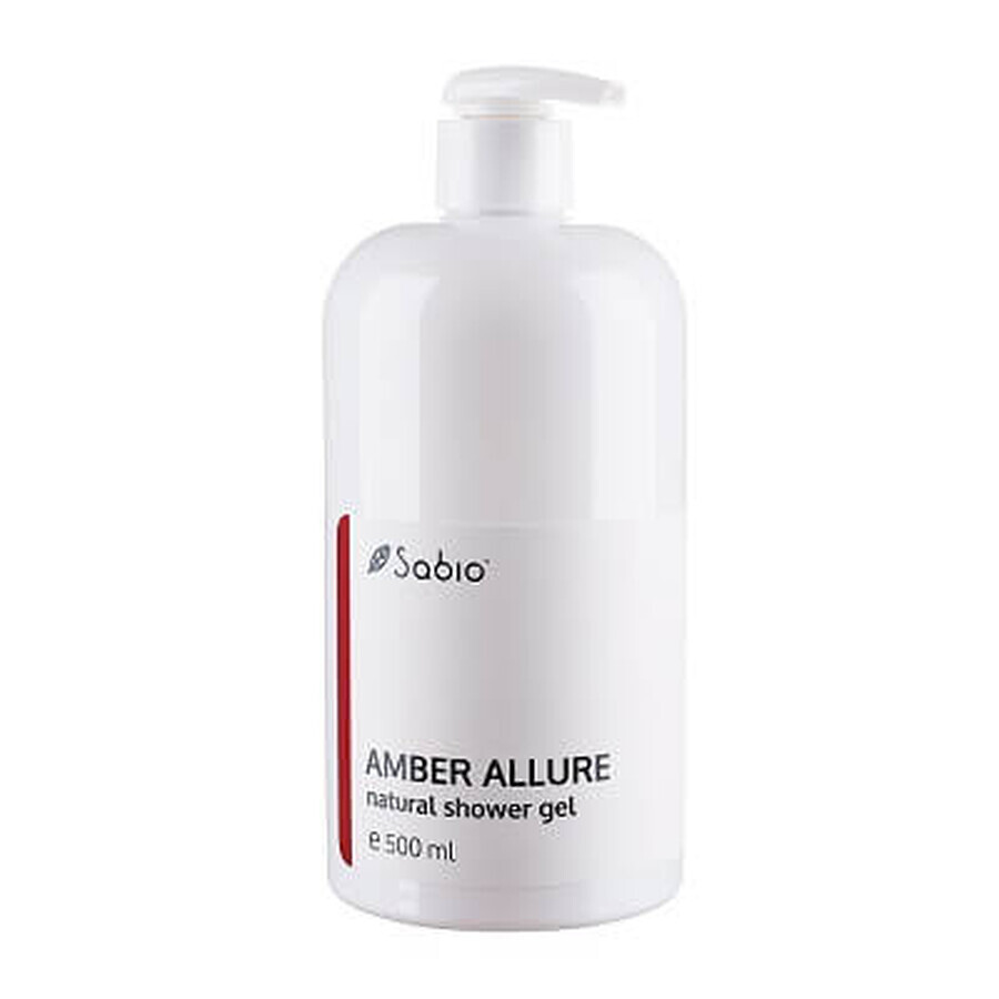 Natürliches Duschgel Amber Allure, 500 ml, Sabio