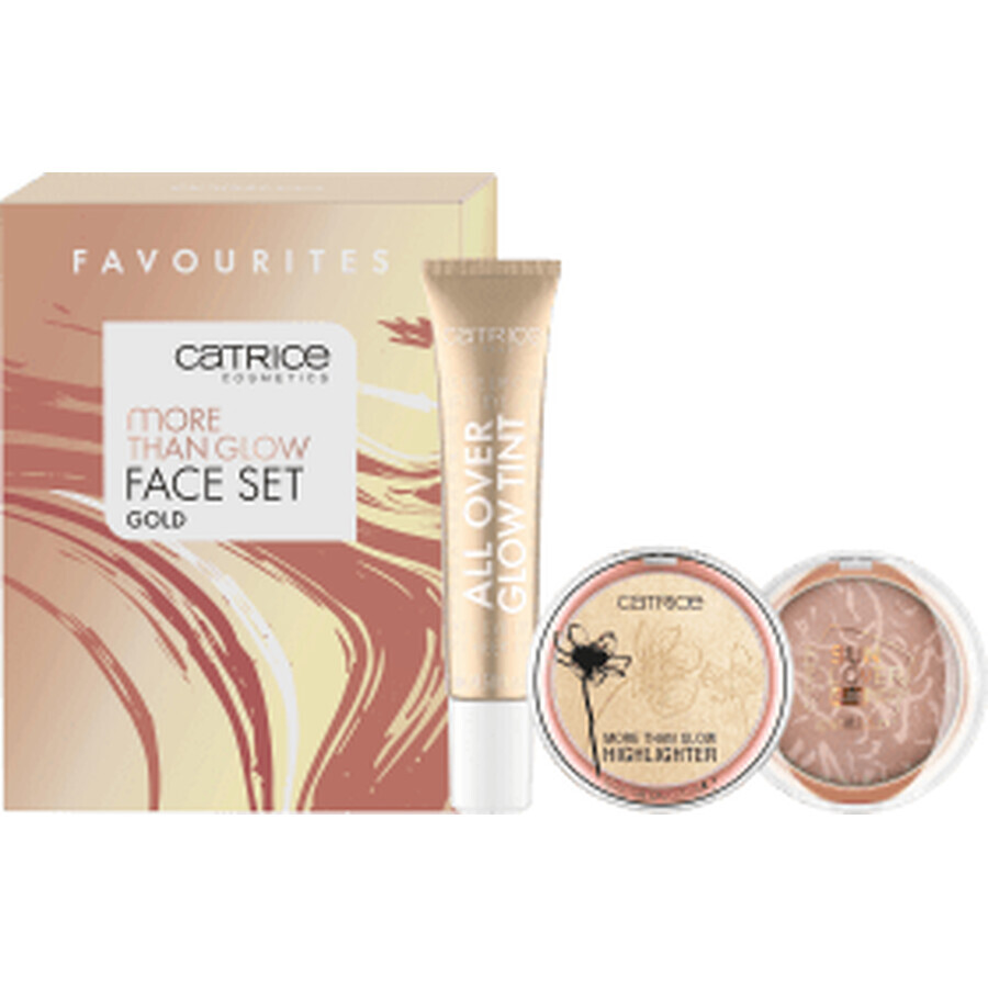 Catrice Set pentru față More Than Glow Gold, 3 buc