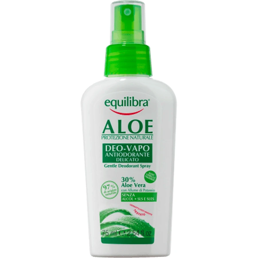 Equilibra Deodorante Naturale Spray ALOE, 75 ml