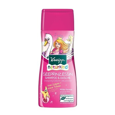 Gel de dus si sampon, Princess Naturkind, 200 ml, Kneipp