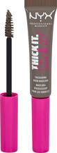 Nyx Professional MakeUp Thick it Stick it mascara pentru spr&#226;ncene 5 Cool Ash Brown, 7 ml