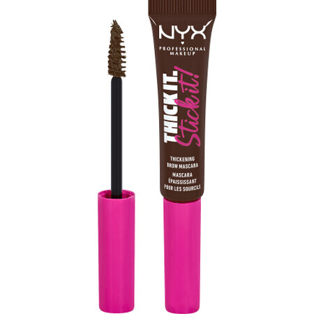 Nyx Professional MakeUp Thick it Stick it mascara pentru sprâncene 7 Espresso, 7 ml