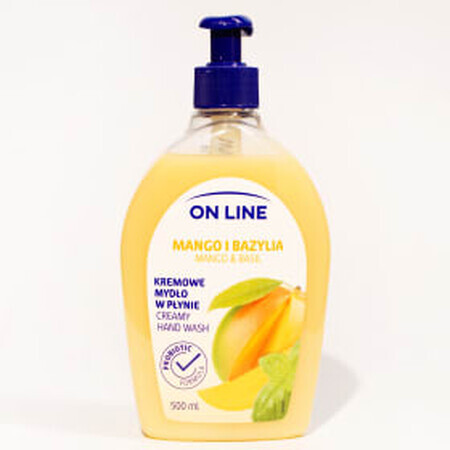 ON LINE Flüssigseife Mango und Basilikum, 500 ml