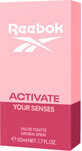 Reebok ACTIVATE YOUR SENSES Herren Eau de Toilette, 50 ml