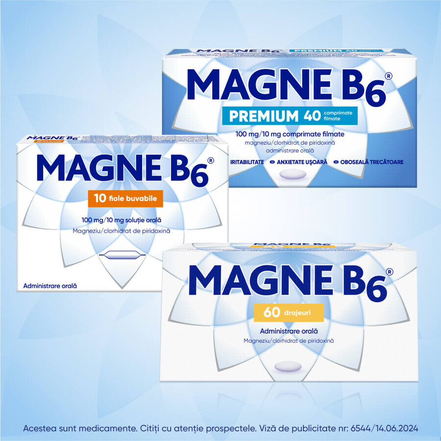 Magne B6, 100 tablets, Sanofi