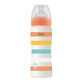 WB PP-Flasche mit schnell flie&#223;endem Silikonsauger Unisex, 4 Monate+, Orange, 330 ml, Chicco