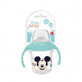 Cana cu capac, maner si cioc din silicon Disney Mickey, 250ml, Stor