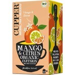 Ceai Bio de Mango si Citrice, 36 g, Cupper