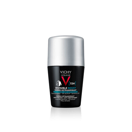 Deodorant Roll-on Invisible Resist 72H Homme, 50ml, Vichy