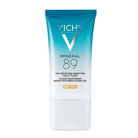 Fluide hydratant 72h à l'acide hyaluronique et SPF50 Mineral 89, 50ml, Vichy