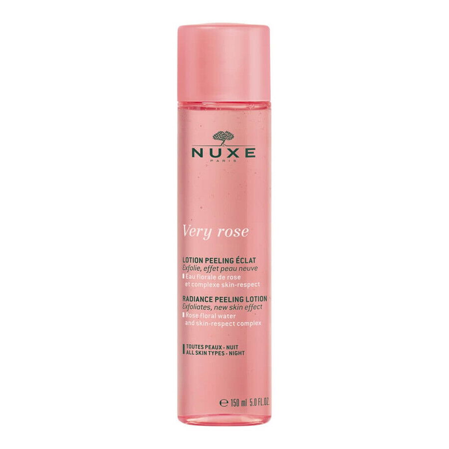 Peeling-Lotion für alle Hauttypen Very Rose, 150 ml, Nuxe