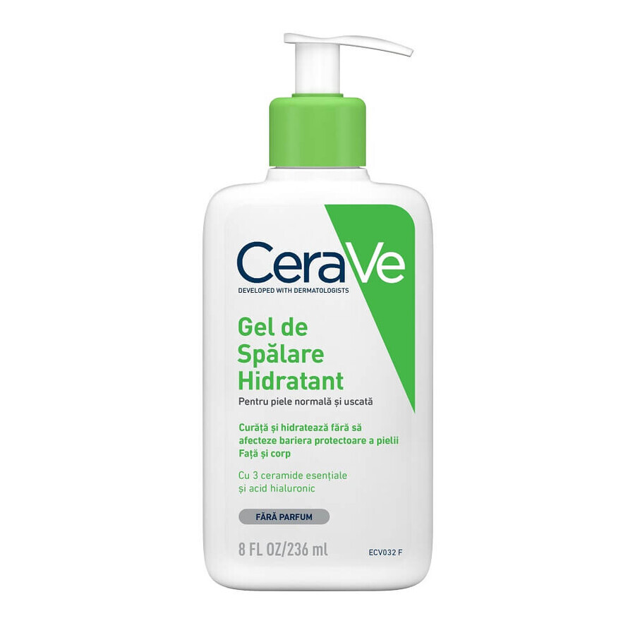 Feuchtigkeitsspendendes Waschmittel für normal-trockene Haut, 236 ml, CeraVe Bewertungen