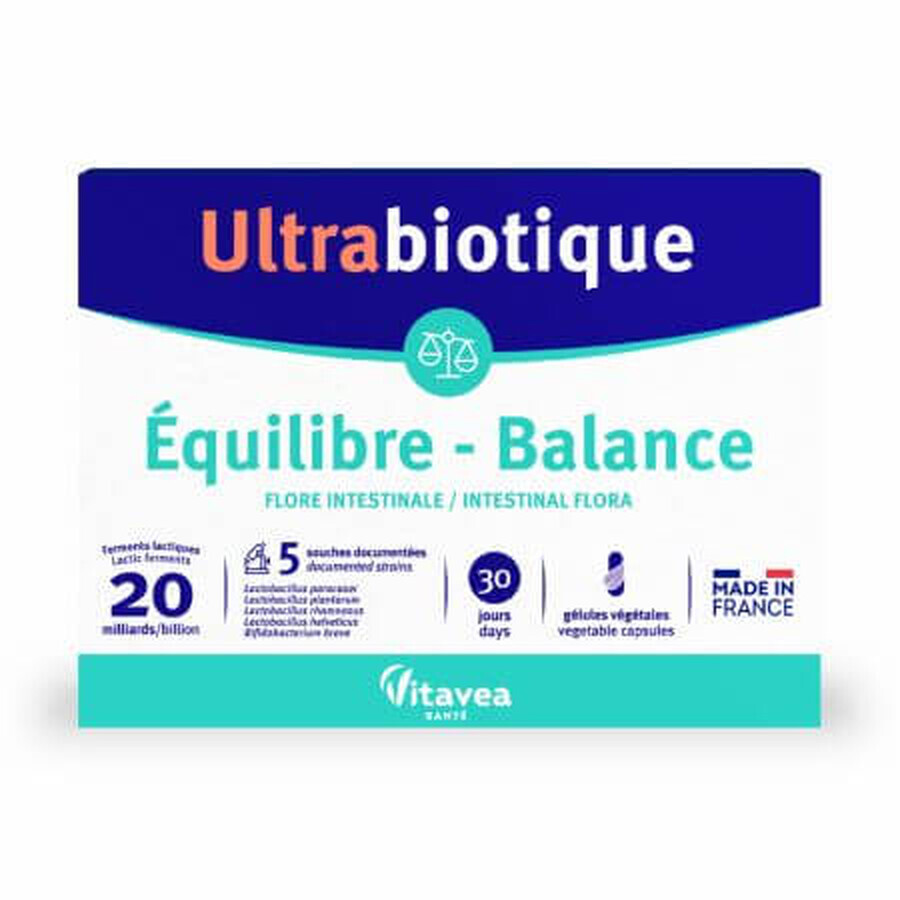 Probiotic Equilibre Ultrabiotique, 30 capsule, Vitavea Sante