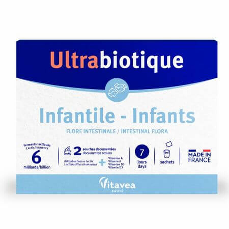 Probiotic Infantile Ultrabiotique, 7 plicuri, Vitavea Sante