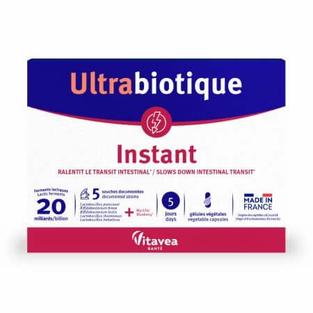 Probiotic Instant Ultrabiotic, 10 capsules, Vitavea Sante