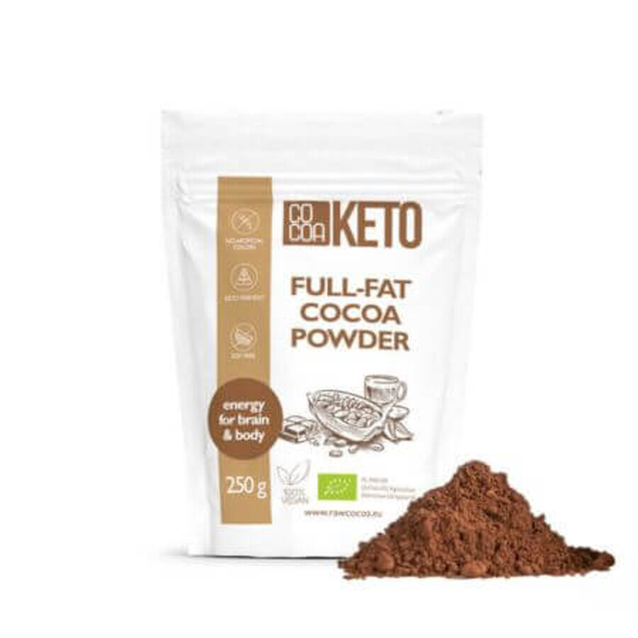 Kakaopulver Bio roh Keto, 250 g, Kakao