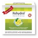 Rehydrol mit Minz- und Zitronengeschmack, 20+10 Brausetabletten, MBA Pharma