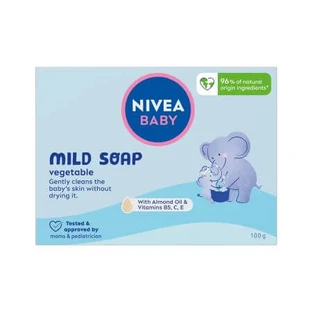 Mild Solid Soap, 100 g, Nivea Baby