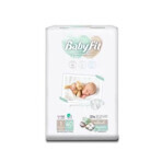 Pannolini neonato Bio, n. 1, 0-3 kg, 40 pezzi, Babyfit