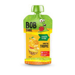 Smoothie natural din banane, ananas si mango, 120 g, Bob Snail