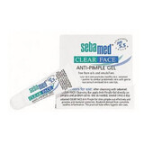 Anti-akne dermatologisches Gel für die Behandlung von Pickeln Clear Face, 10 ml, sebamed