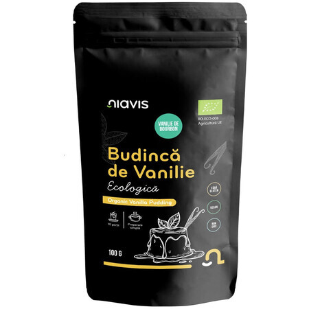 Glutenfreier Bio-Vanillepudding, 100 g, Niavis