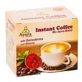 Coffee with ganoderma and stevia Instant Coffee Mix, 10 sachets, Ayura Herbal