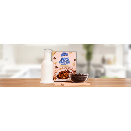 Eiweißmüsli mit Schokolade, vegan, zucker- und glutenfrei, 250 g, Mister Iron
