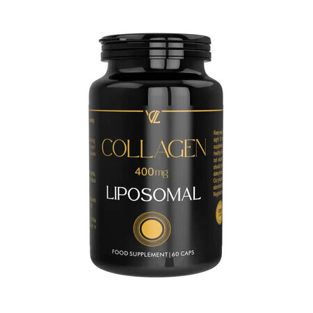 Collagene liposomiale, 400 mg, 60 capsule vegetali, Vio Nutri Lab