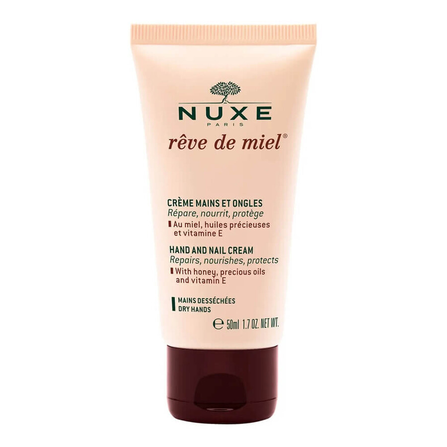 Reve de Miel Hand- und Nagelcreme, 50 ml, Nuxe