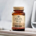 Folsäure Folat 400 ug, 50 Tabletten, Solgar