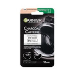 Masca servetel pentru ochi Charcoal Caffeine Skin Naturals, 5 g, Garnier