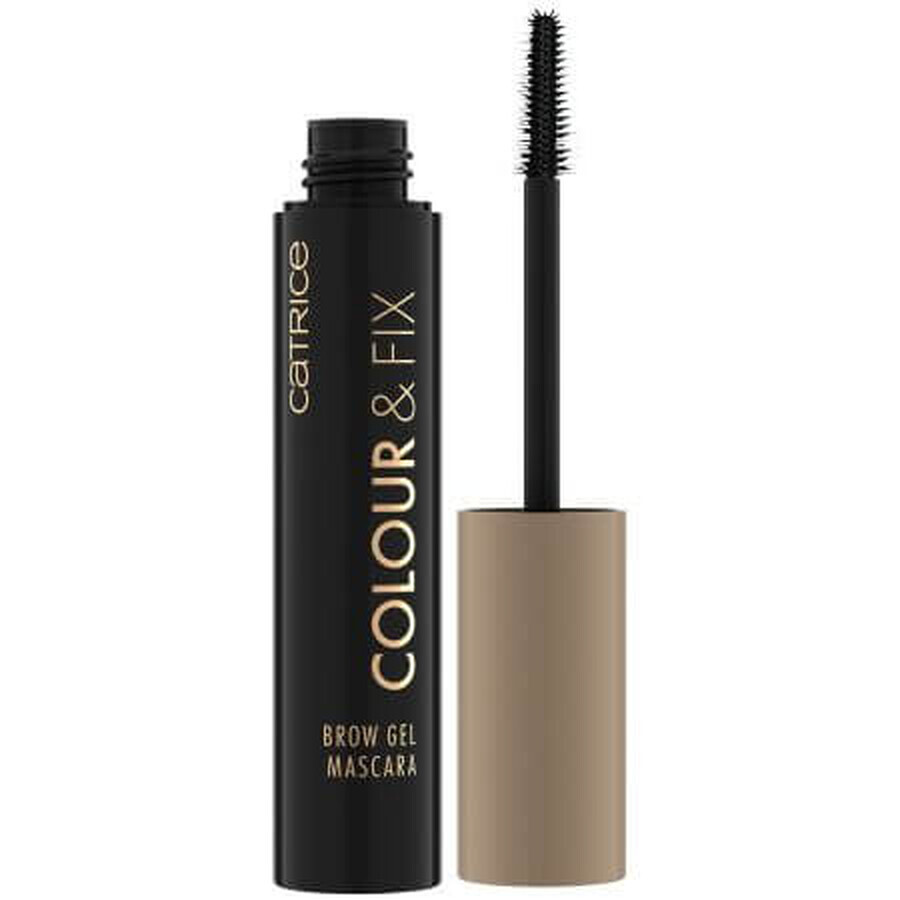 Brow Gel Mascara Brow Gel Mascara 020 Medium Brown Colour&amp;Fix, 5 ml, Catrice