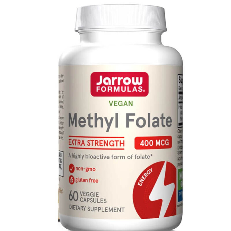 Methylfolat, 400 mcg, 60 vegetarische Kapseln, Secom