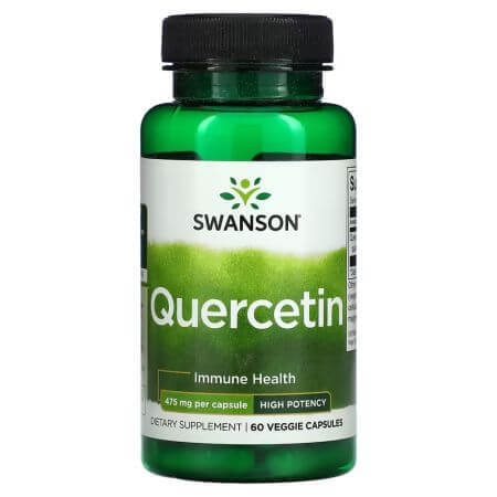 Quercetin Hochpotenz, 60 Kapseln, Swanson