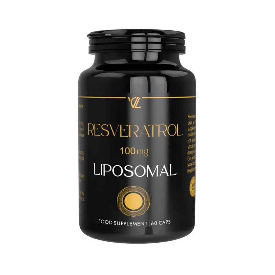 Resveratrol Liposomal, 100 mg, 60 capsule vegetale, Vio Nutri Lab