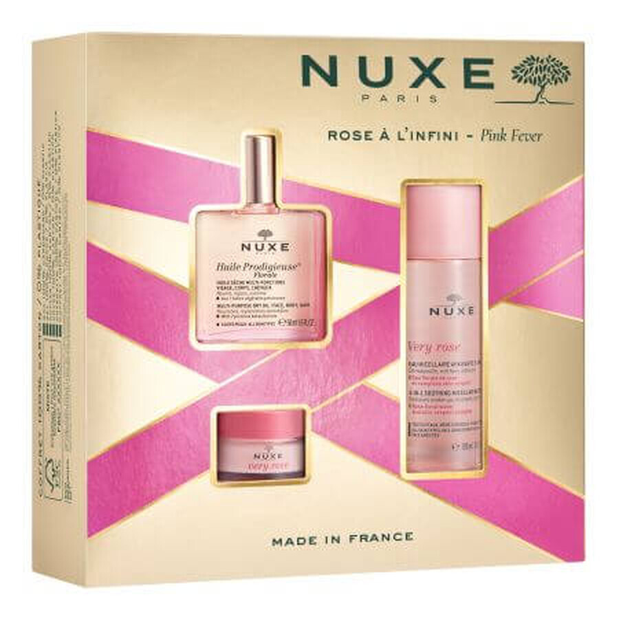 Rosa Fieber Set, Nuxe