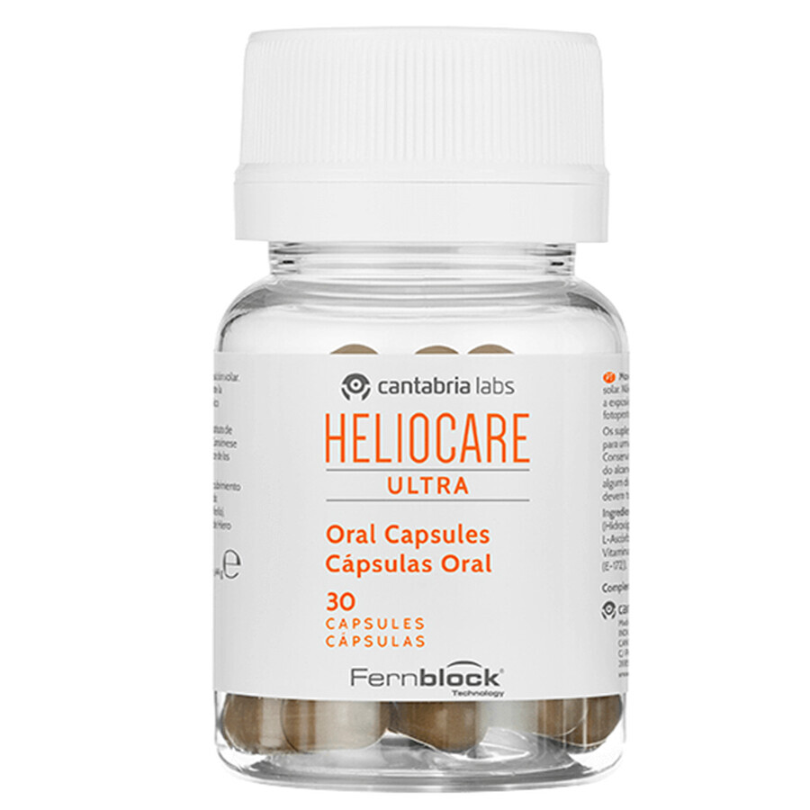 Nahrungsergänzungsmittel für die Haut Heliocare Ultra, 30 Kapseln, Kantabrien