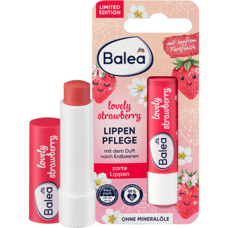 Balea Lovely Strawberry Lippenbalsam, 4,8 g