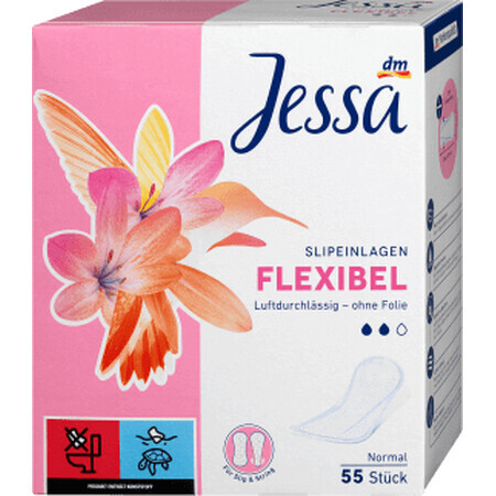 Jessa Flexibel Tägliche Absorptionsmittel, 55 Stück