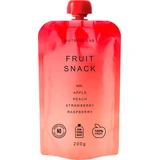 Nutrino Lab Snack, apple, peach, strawberry and raspberry puree, 200 g