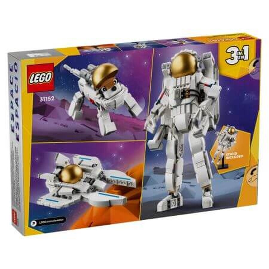 Astronaut, +9 ani, 31152, Lego Creator 3 in 1